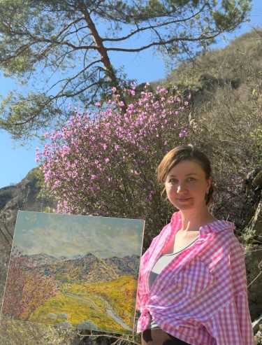 Spring, Painting KSENIIA  Stafeeva