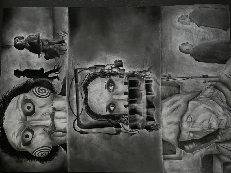 Saw, Crtež Anđela Petrović