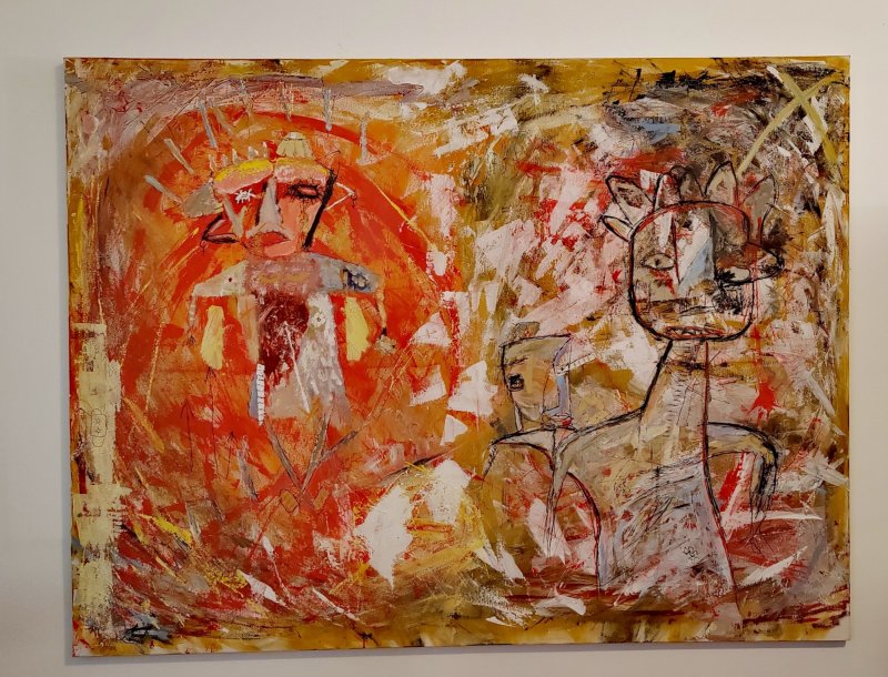 Femily, Painting Nenad Karpuzovic