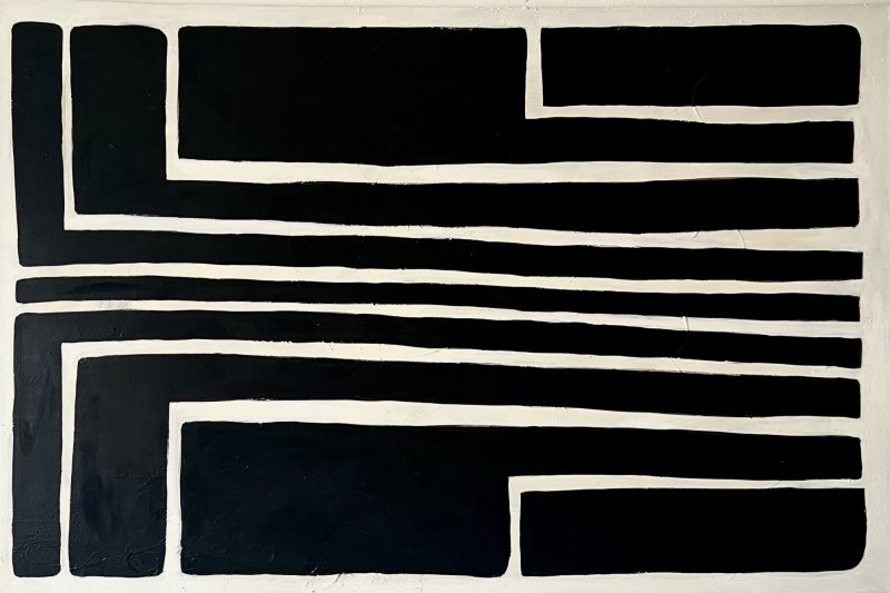 Abstract composition, Painting Jelena Simić