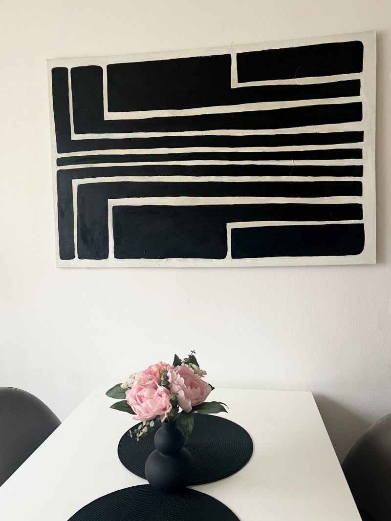 Abstract composition, Painting Jelena Simić