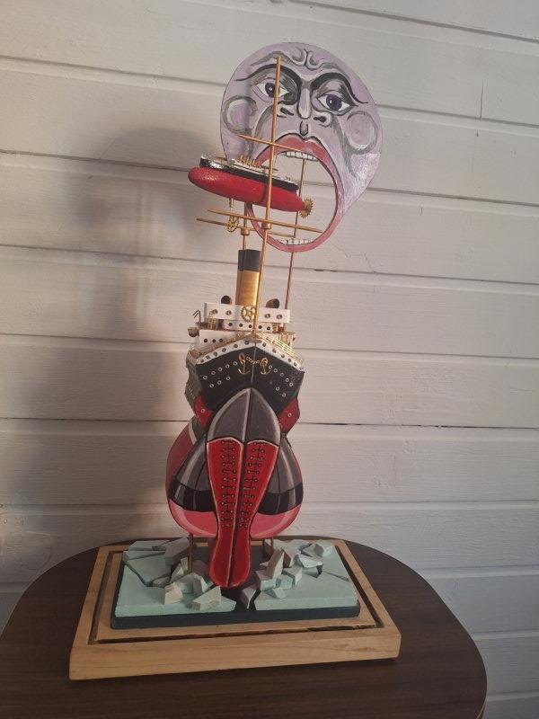 Steam-punk Titanic, Sculpture Dusan Vasiljevic