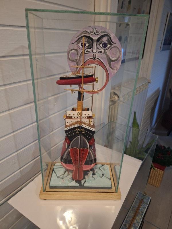 Steam-punk Titanic, Sculpture Dusan Vasiljevic