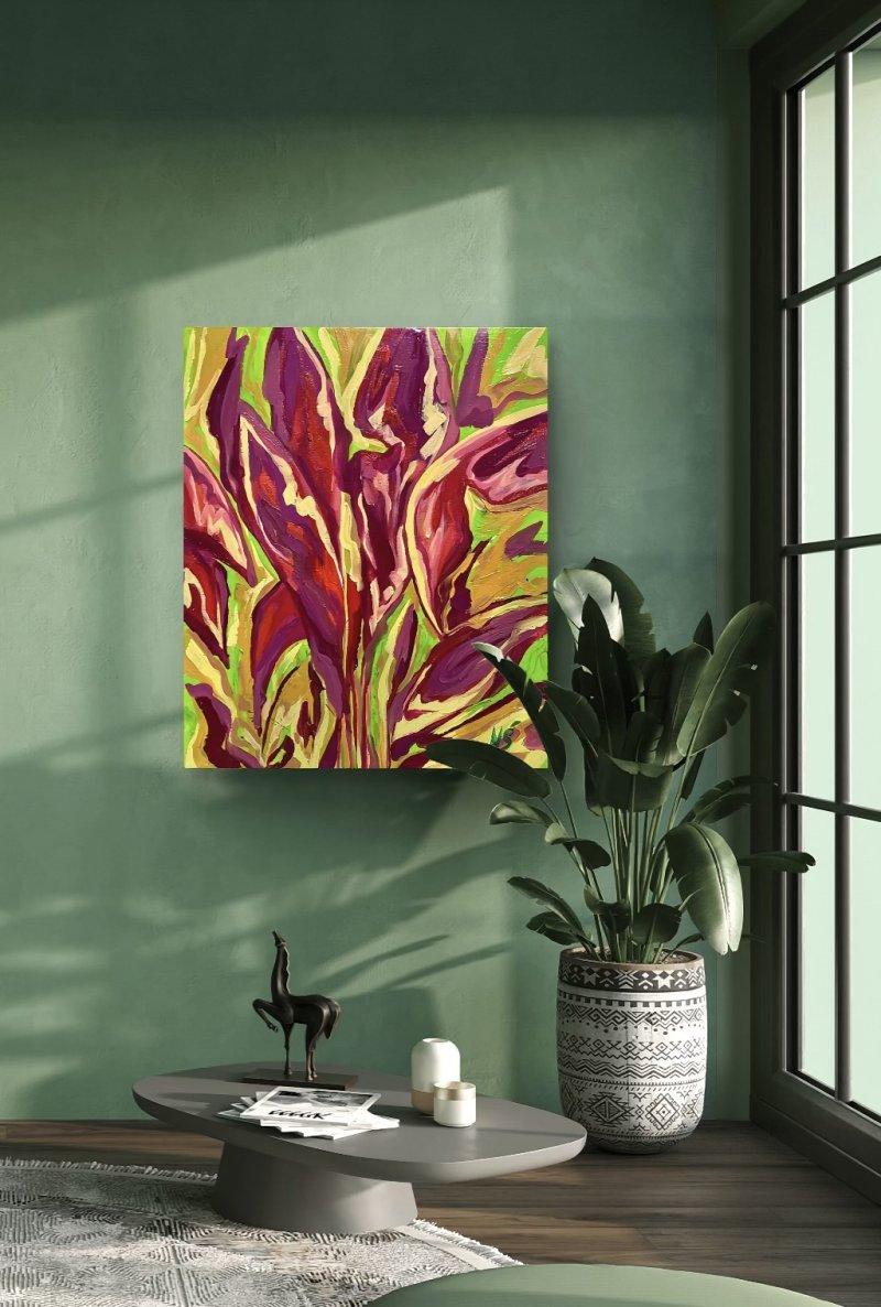 Purple dream, Painting Nebojša Špica