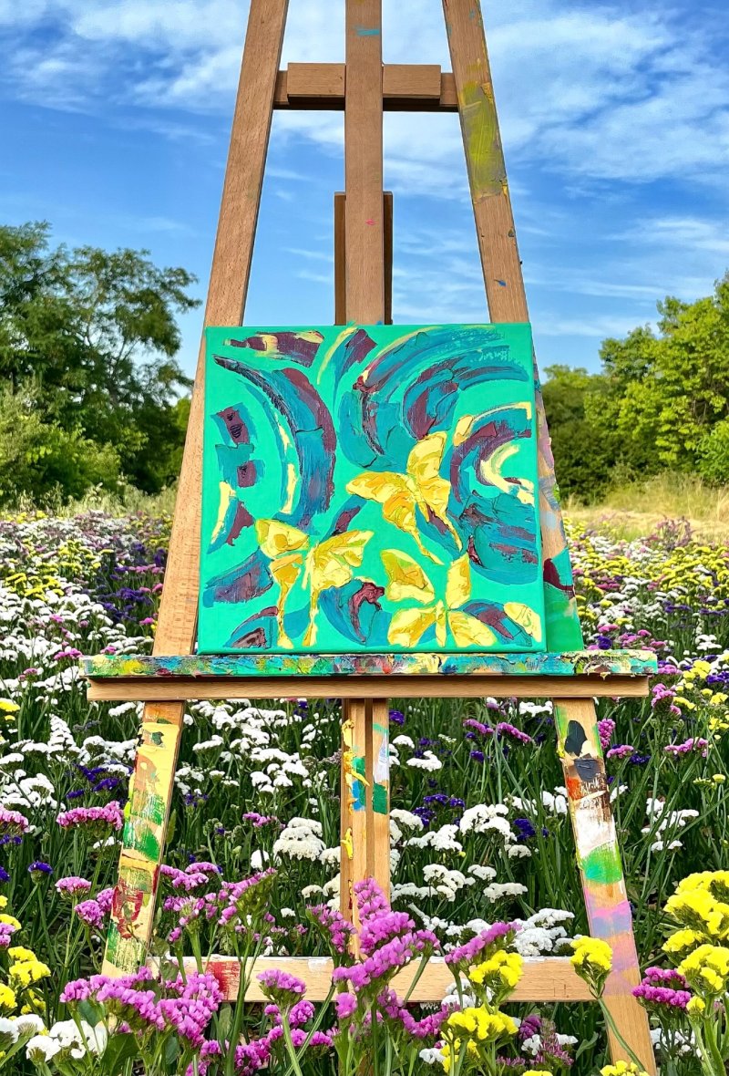 Flight, Painting Nebojša Špica