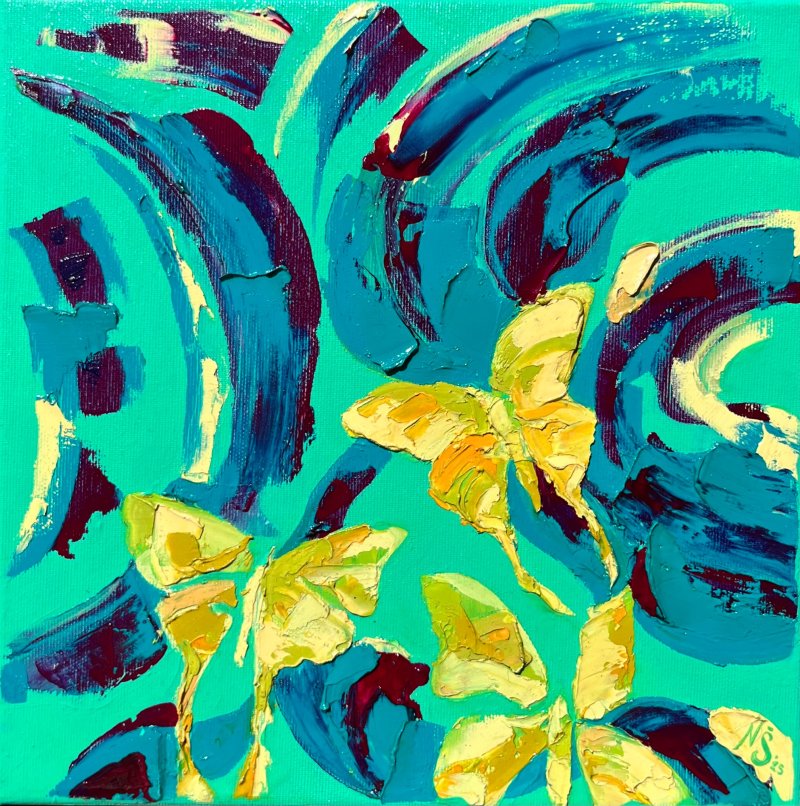 Flight, Painting Nebojša Špica