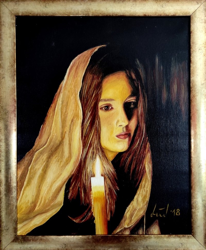 Prayer, Painting Dušanka Stanić