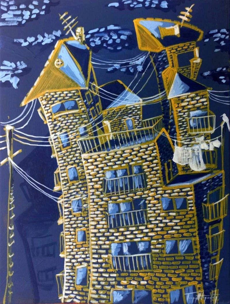 A little stronger moonlight, Painting Teodor Živadinović