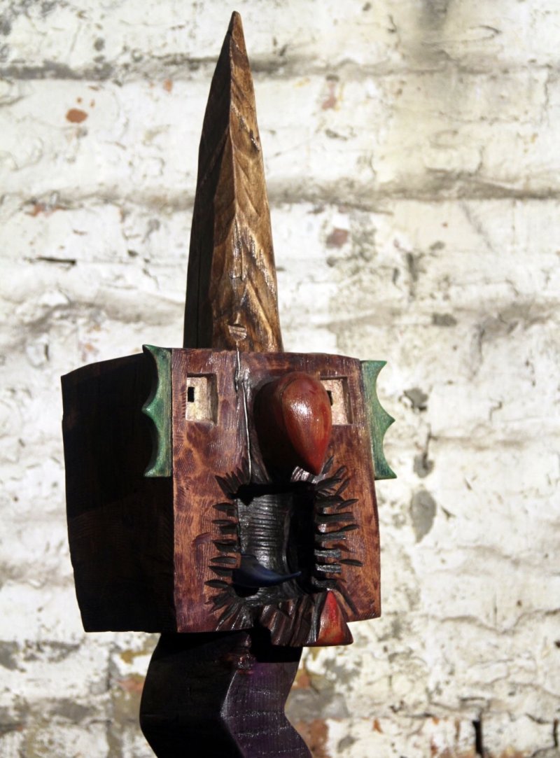 Horned Owl, Sculpture Vuk Maksimović