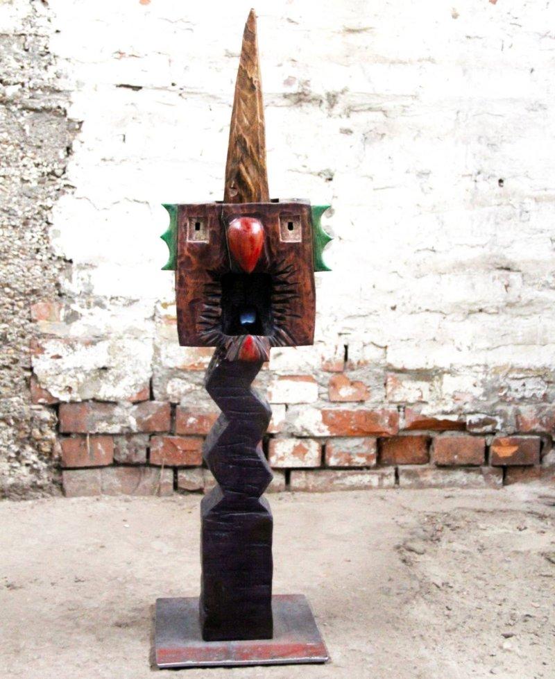 Horned Owl, Sculpture Vuk Maksimović