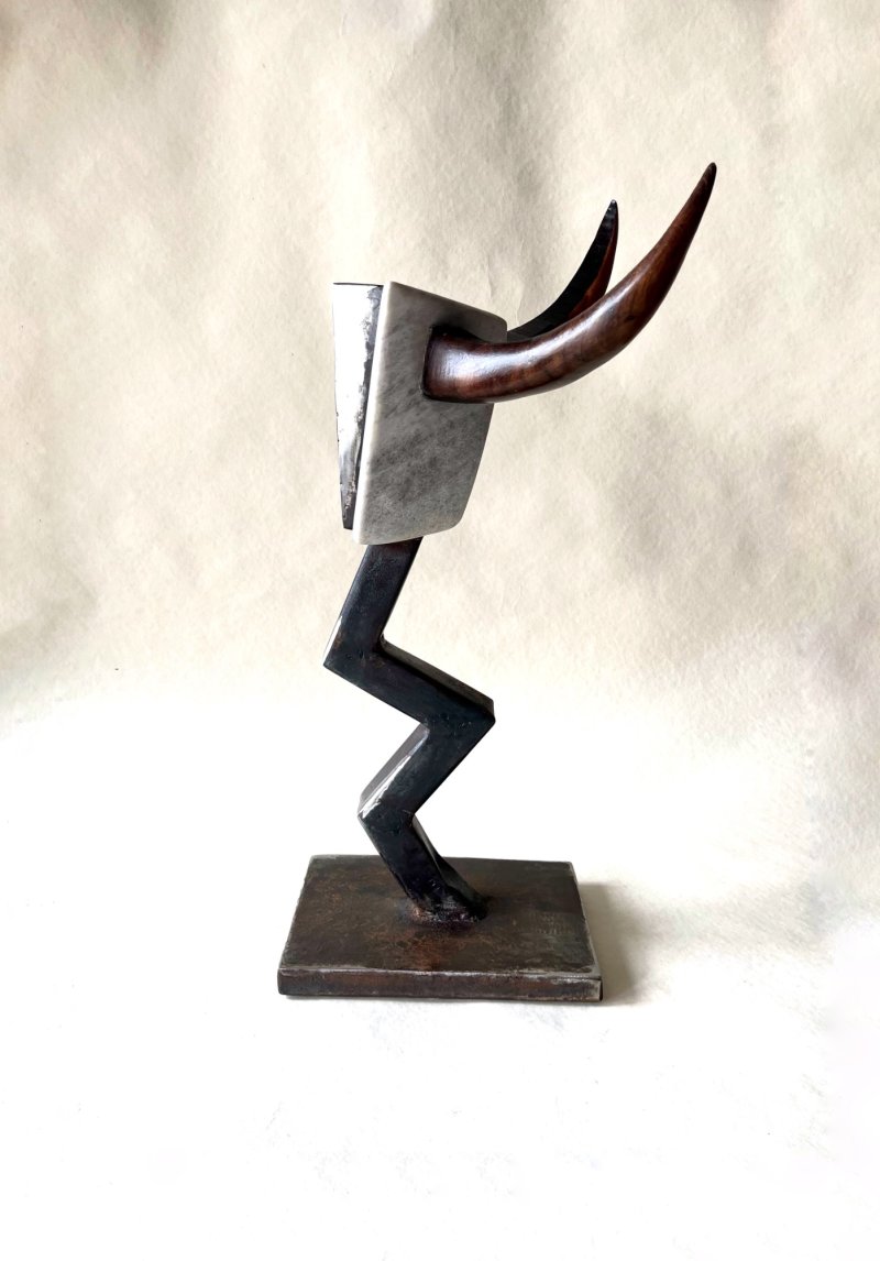 Herd leader, Sculpture Vuk Maksimović