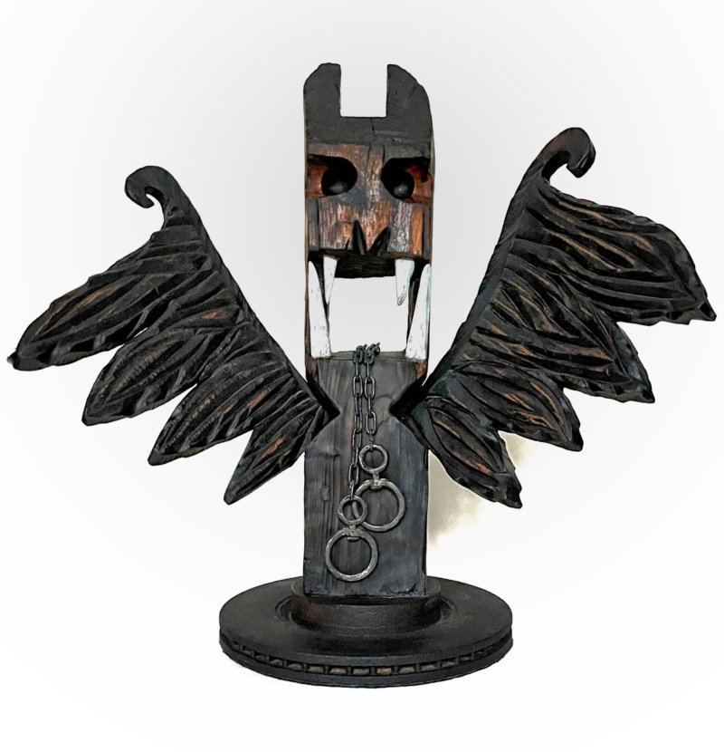Vampirska veverica, Skulptura Vuk Maksimović