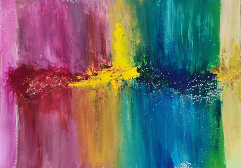 Vibration, Painting Snežana Nedeljković