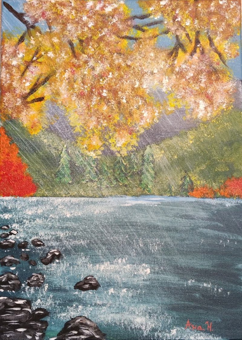 Flow, Painting Snežana Nedeljković