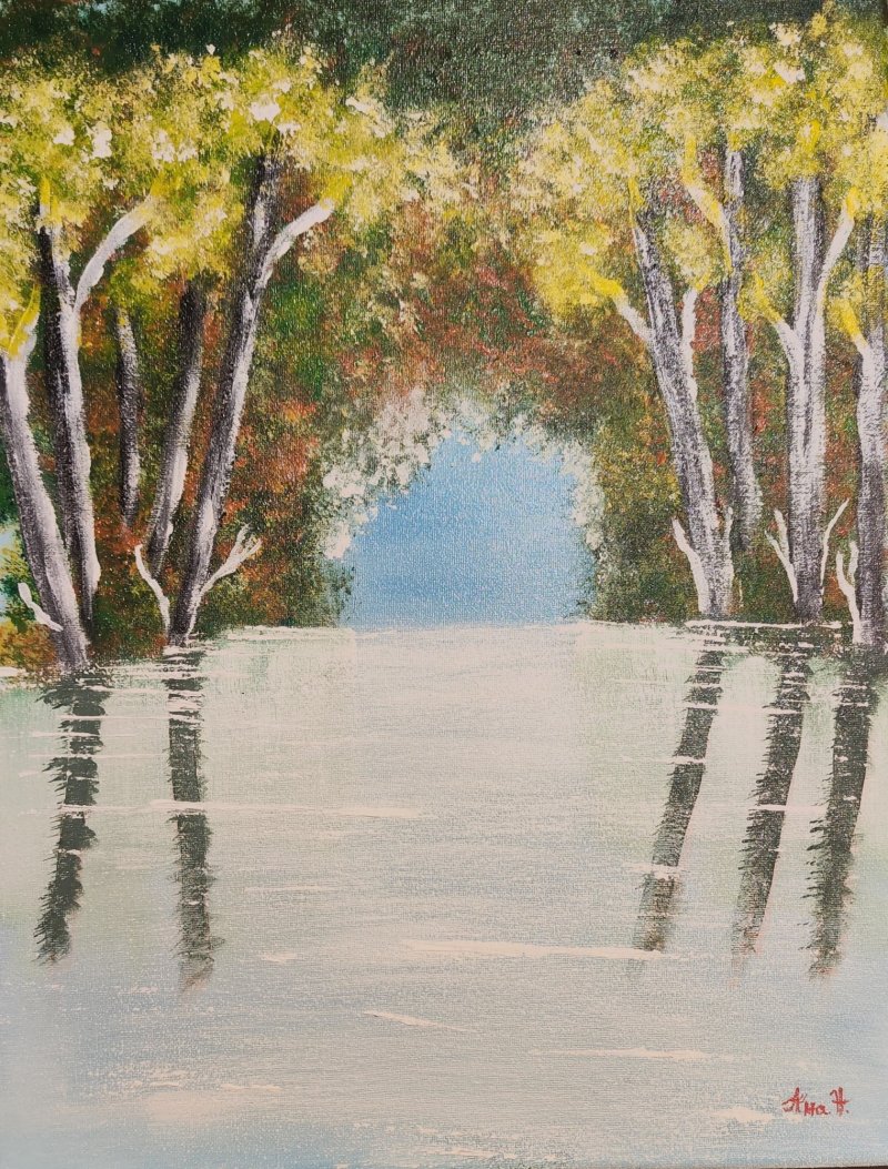Depth, Painting Snežana Nedeljković