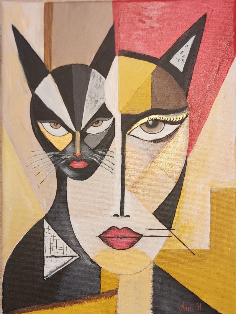 Reflection, Painting Snežana Nedeljković