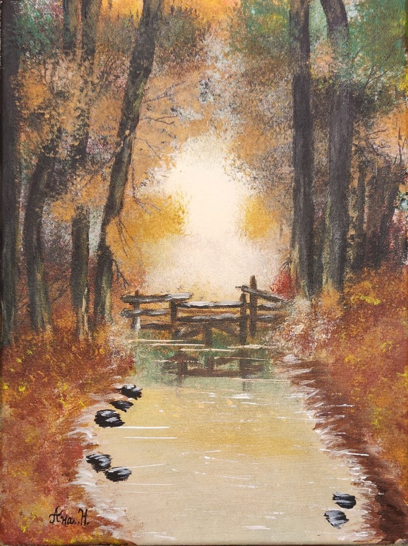 Brook, Painting Snežana Nedeljković