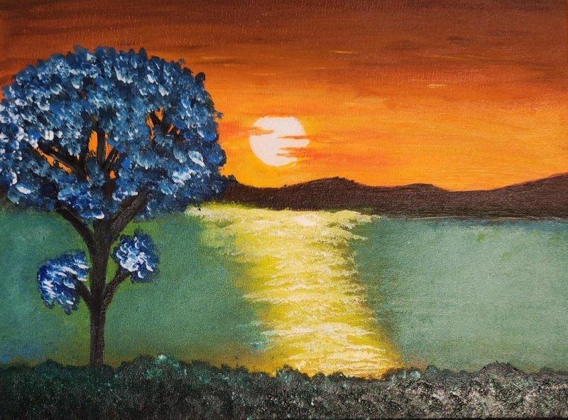 Peace of mind, Painting Snežana Nedeljković