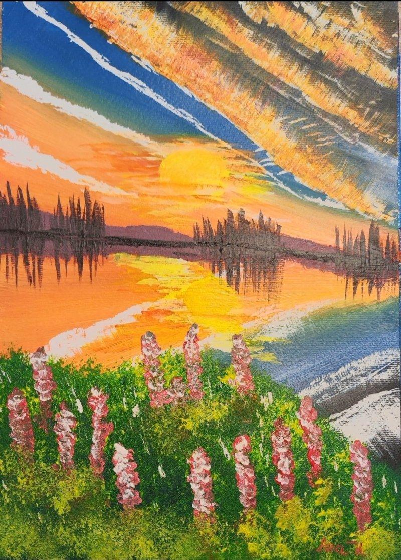 Glare, Painting Snežana Nedeljković