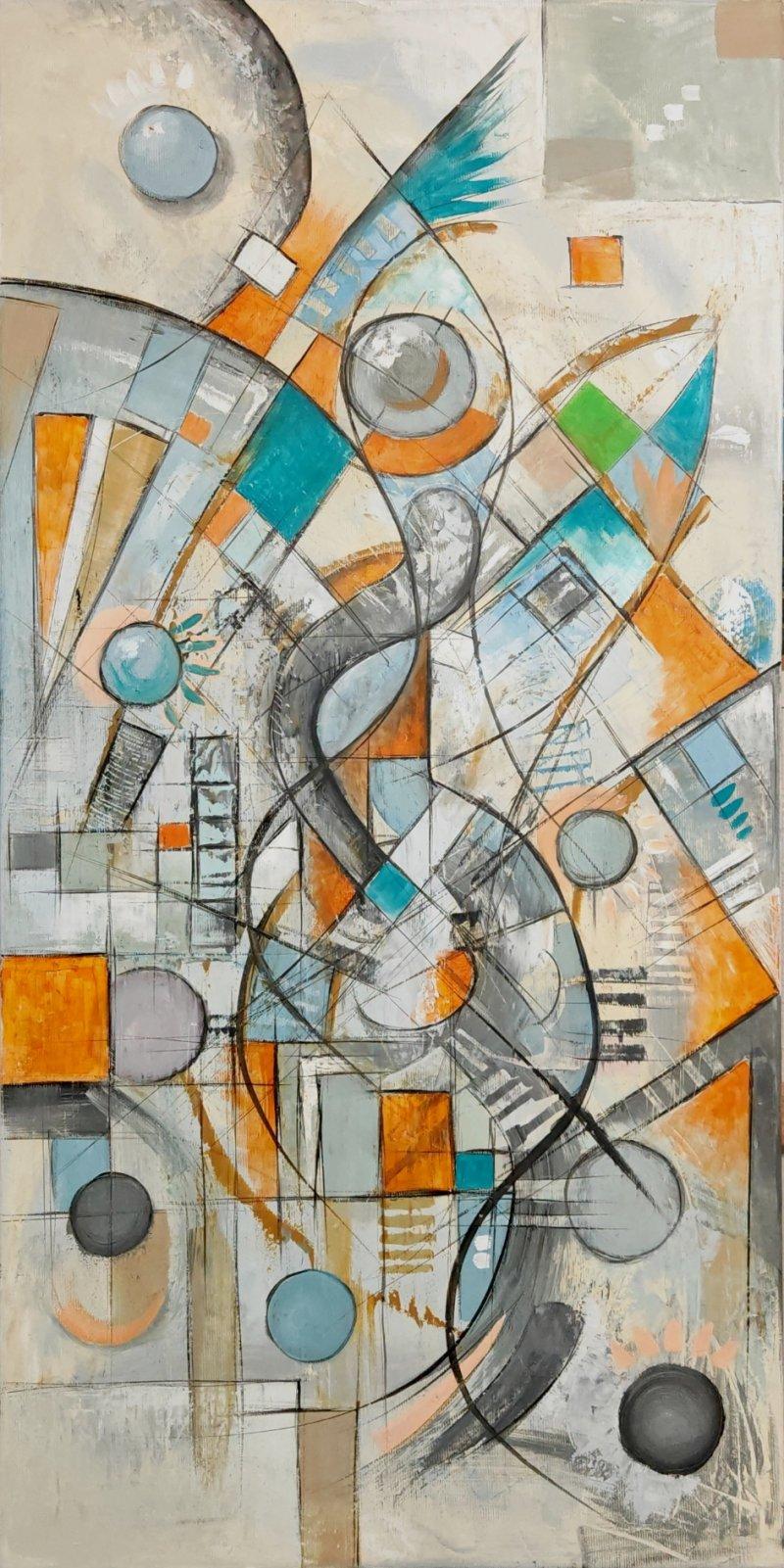 Abstraction 6, Painting Igor Savić