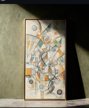 Abstraction 6, Painting Igor Savić