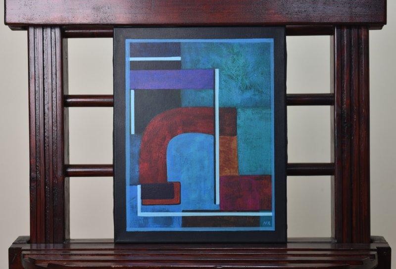 Keyhole, Painting Rada Nikolic