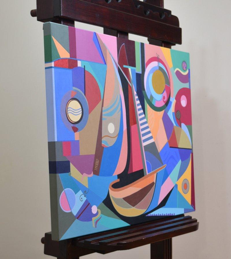 Journey II, Painting Rada Nikolic