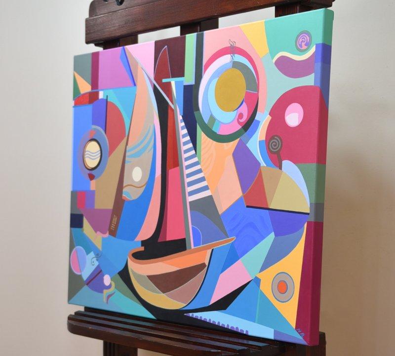 Journey II, Painting Rada Nikolic