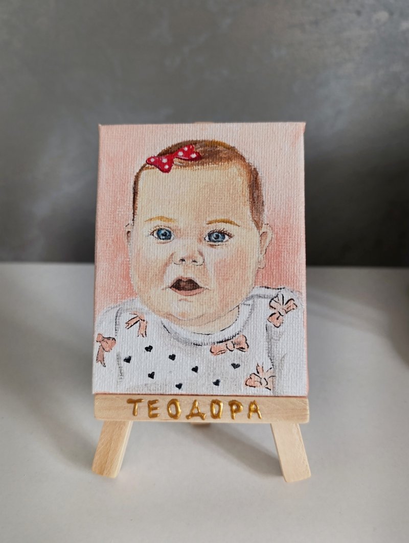 Mini portret, Slika Nevena Ognjanovic