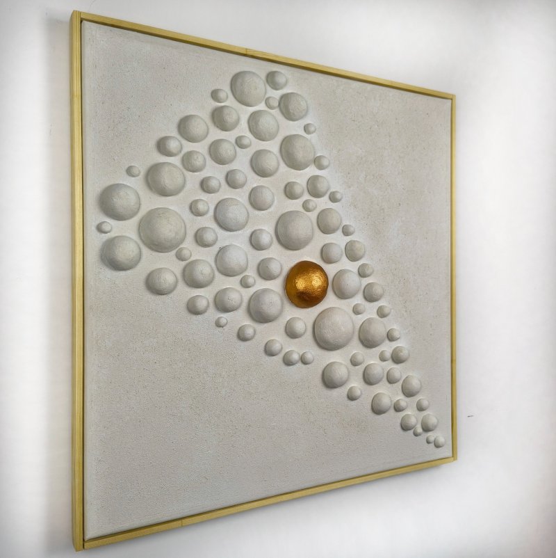 Središte, Slika Modern Art Studio Modro i Zeleno