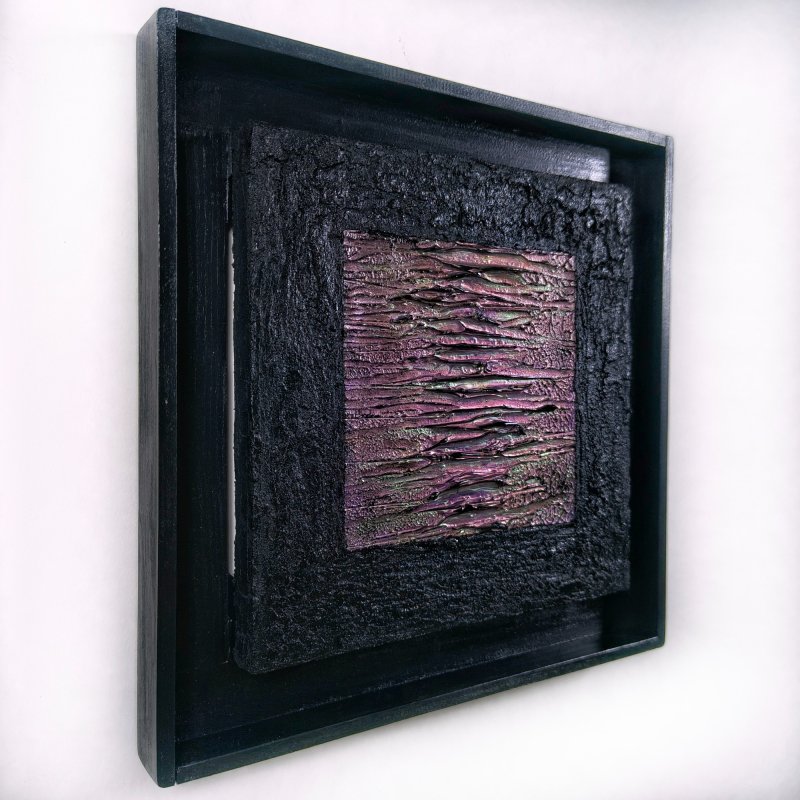 Praznina, Slika Modern Art Studio Modro i Zeleno