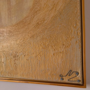 Solaris, Painting Modern Art Studio Modro Zeleno