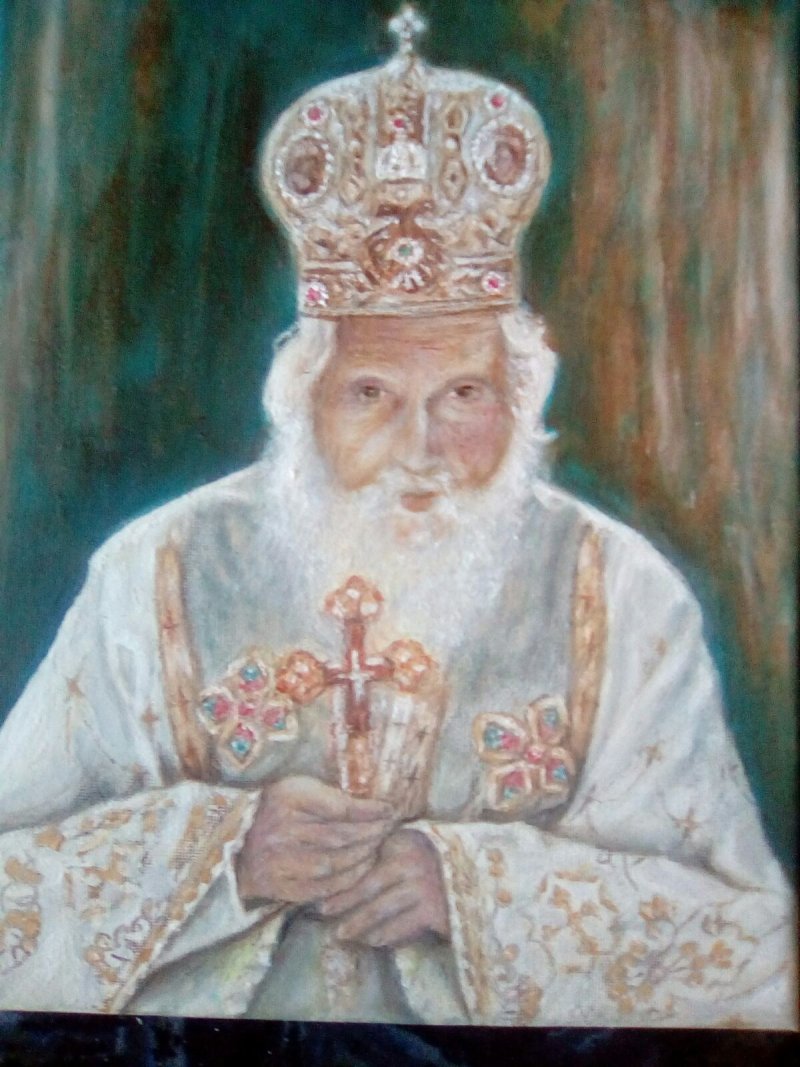 Patrijarh Pavle, Painting Marina Zivkovic