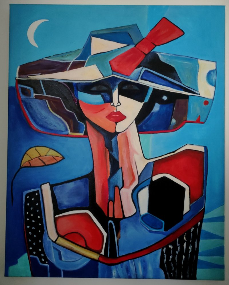 Portrait of women, Painting Marina Pavlovich