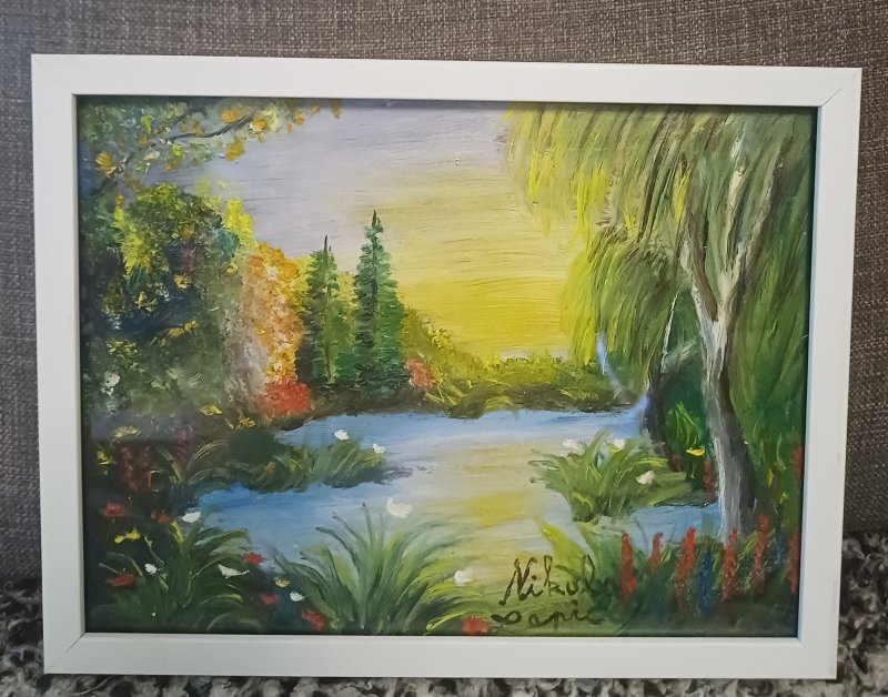 Garden, Painting Nikola Lapic