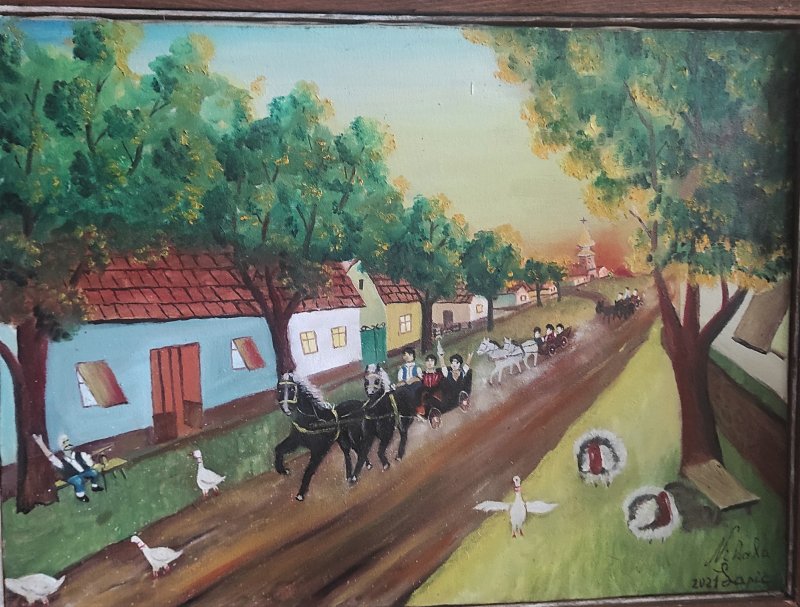 Sokak, Slika Nikola Lapić