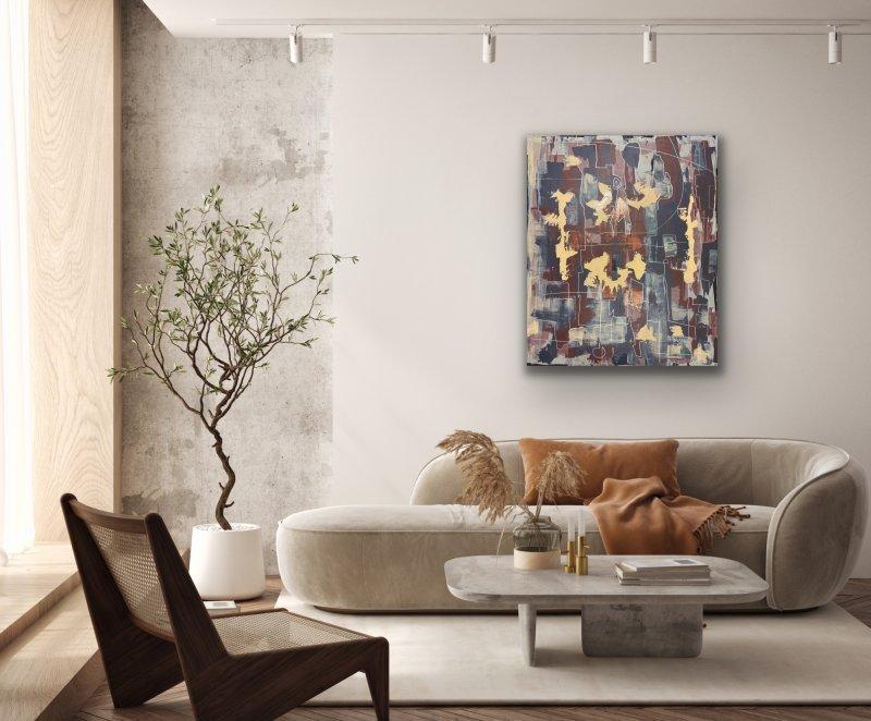 Akril na platnu 100x80cm, Slika Sanja Gojić