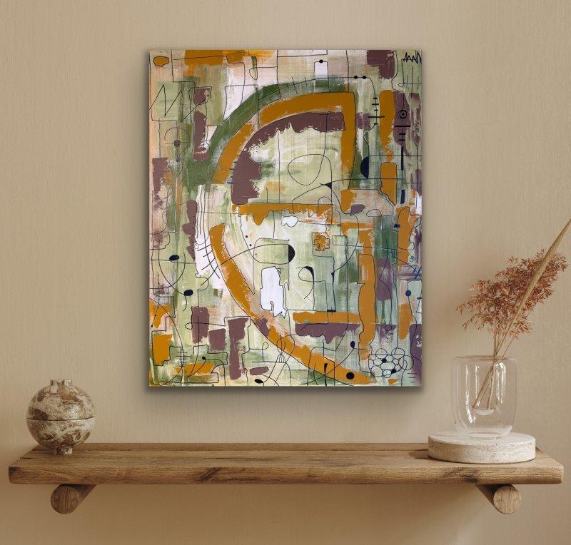 Akril na platnu 100x80cm, Slika Sanja Gojić