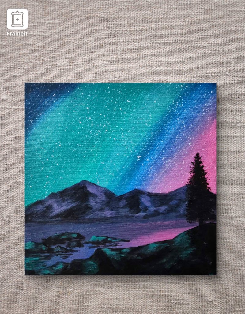 Magical journey, Painting Snežana J Čkojić Freyja