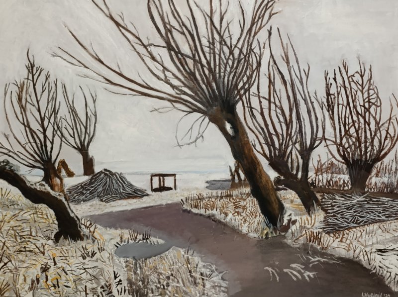 Winter, Painting Ivan Vucinic