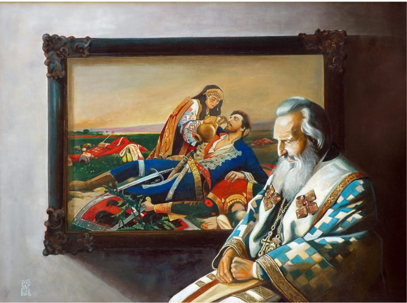 CENTURY PRAYER, Painting Dragan Raskov Milosevic