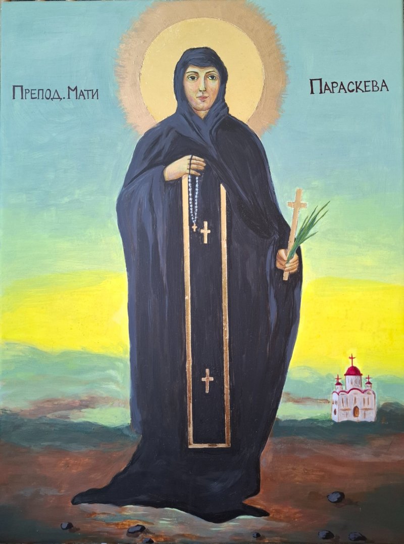 Ikona Sveta Petka, Slika Suzana Blagojevic