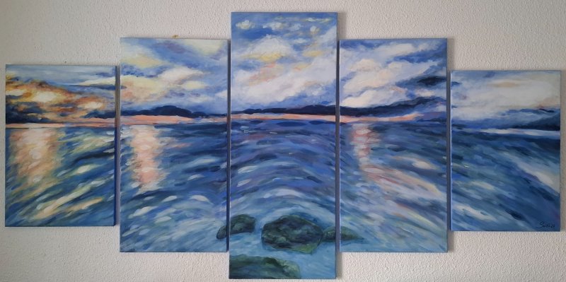 Sky, Painting Suzana Blagojevic