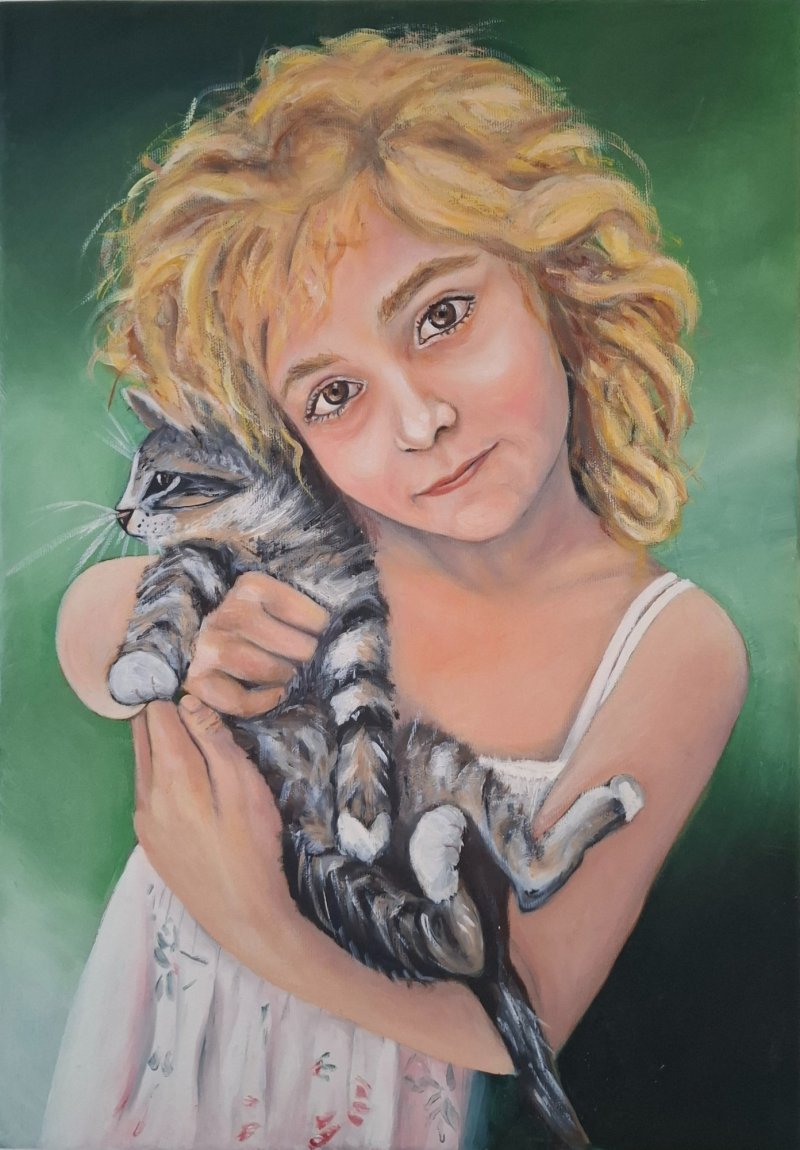 Devojcica, Slika Suzana Blagojevic