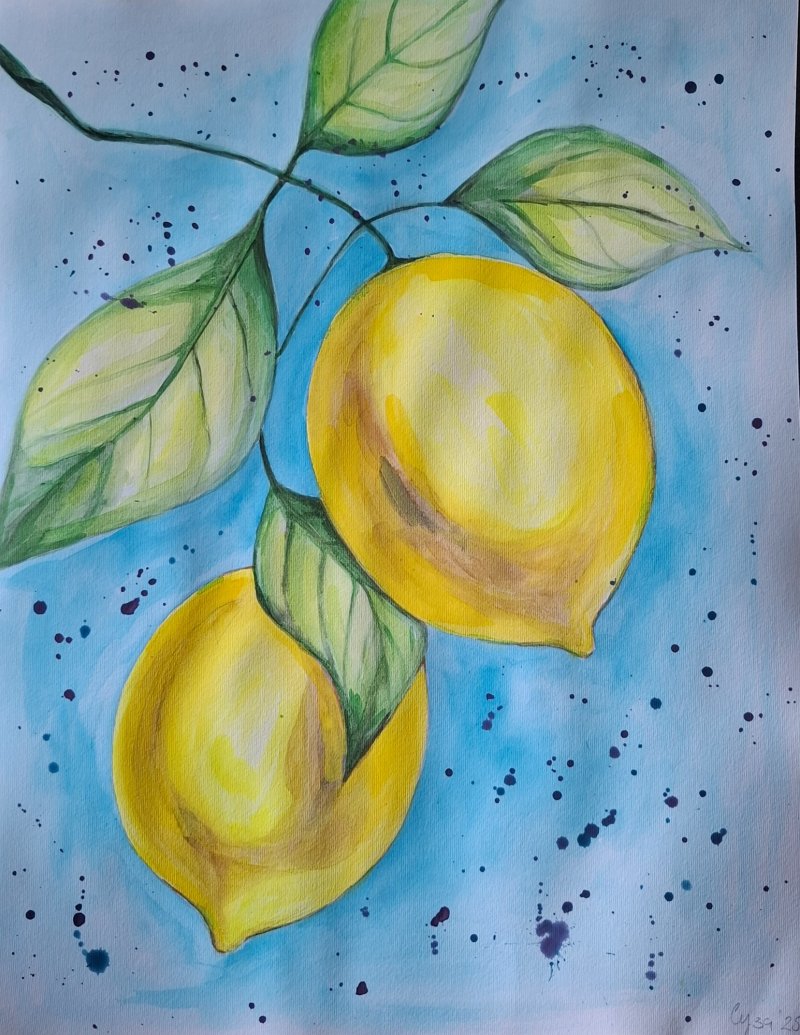 Lemon, Painting Suzana Blagojevic