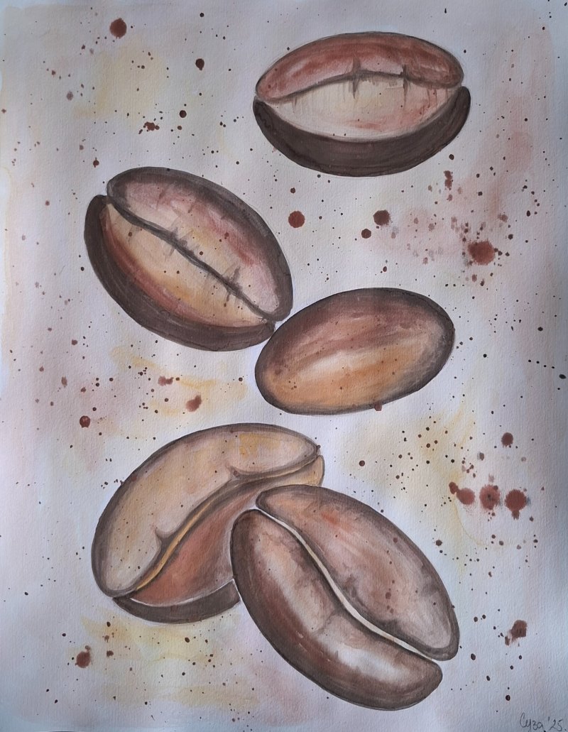 Coffee, Painting Suzana Blagojevic