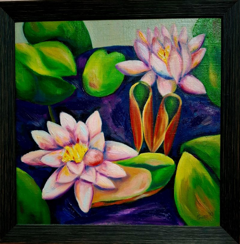 Flower, Painting Suzana Blagojevic