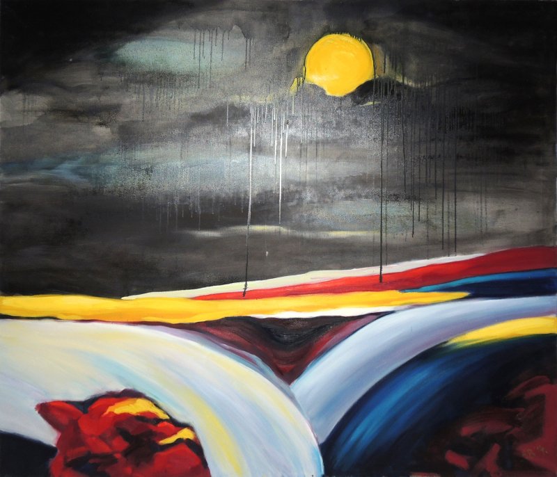 Landscape, Painting Suzana Blagojevic