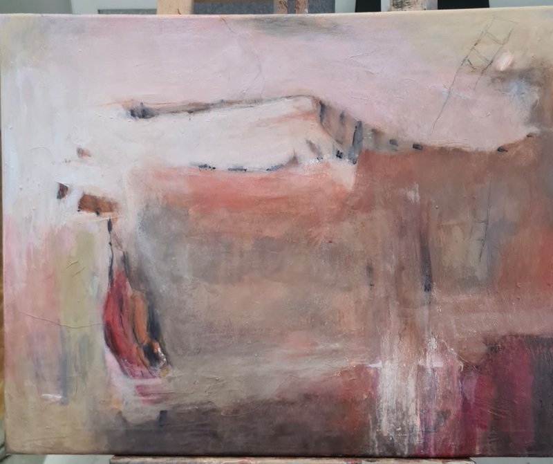 Depths, Painting Olivera Vojnovic
