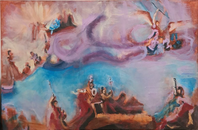 Conquest of Paradise, Painting Olivera Vojnovic